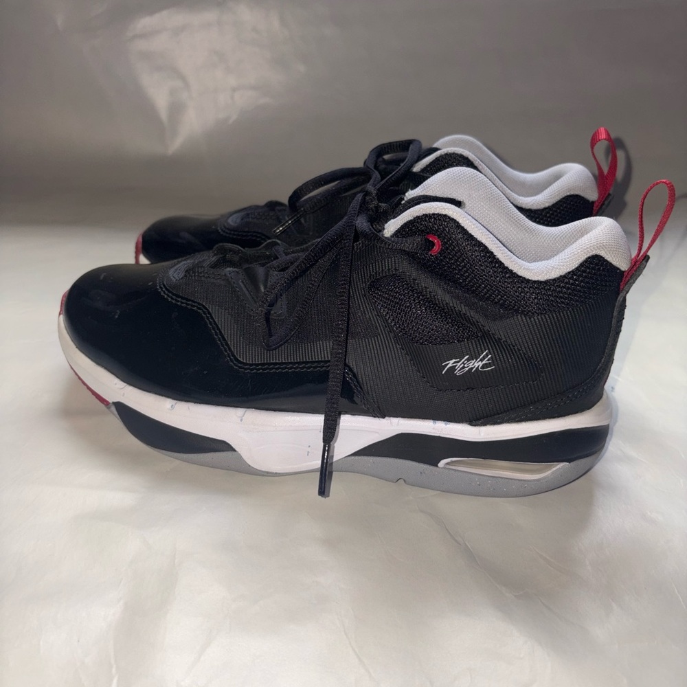 Nike Air Jordan  Flight Kids Black and White Sneakers